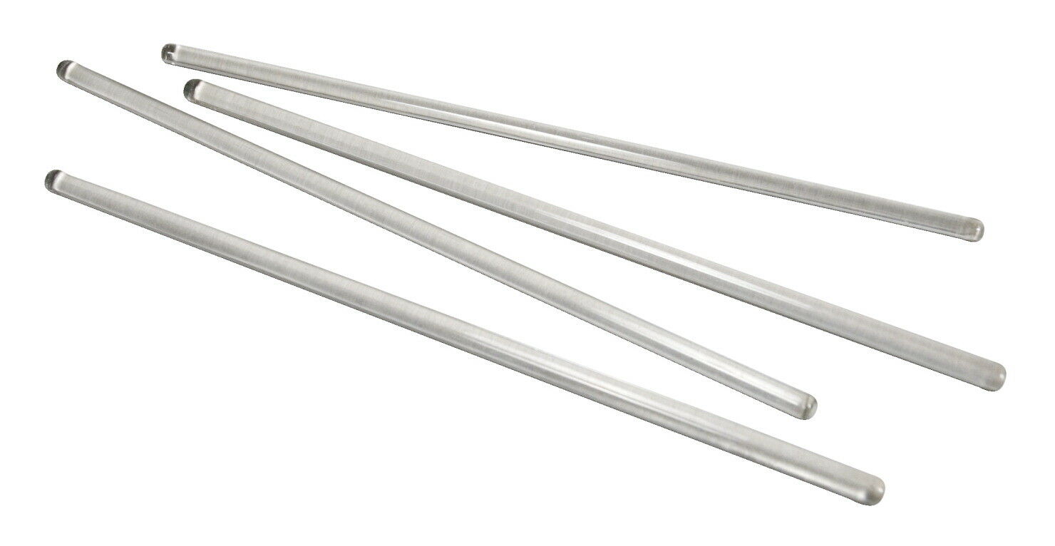 Frey Scientific Glass Stirring Rods, 6 Inches X 5 Millimeters, Set Of 12
