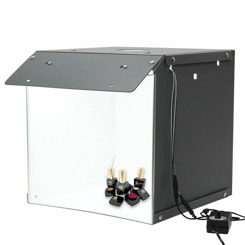 Mini Photo Studio Product Box Photography Backdrop Portable Softbox Led Light
