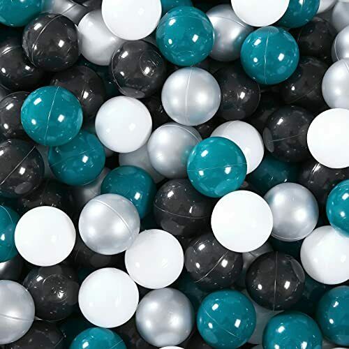 Gogoso 100 Ocean Balls Boy Ball Pit Balls - Crush Proof Pit Balls Soft Plasti...