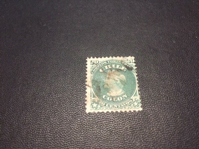 Chile Stamp 19 Used