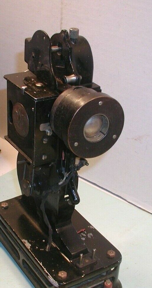 Early 1900's " Pathex " Motion Picture Projetot With Films & Splicer