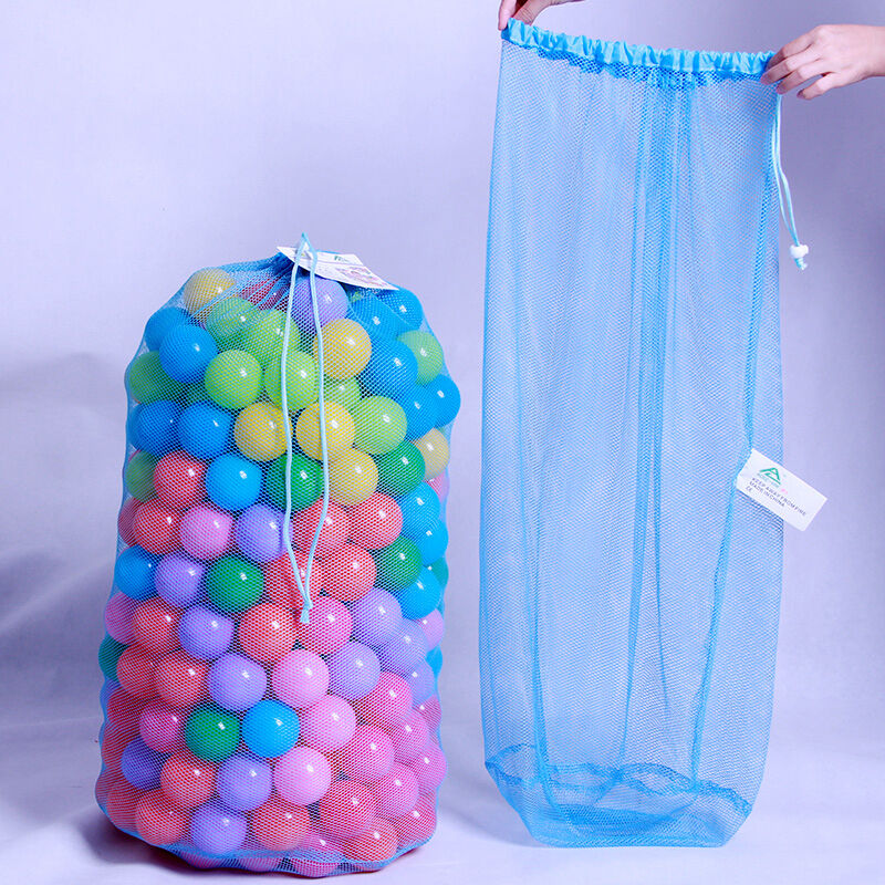 Kids Ball Pit Balls Storage Net Bag Toys Organizer For 200 Balls Without ~wh