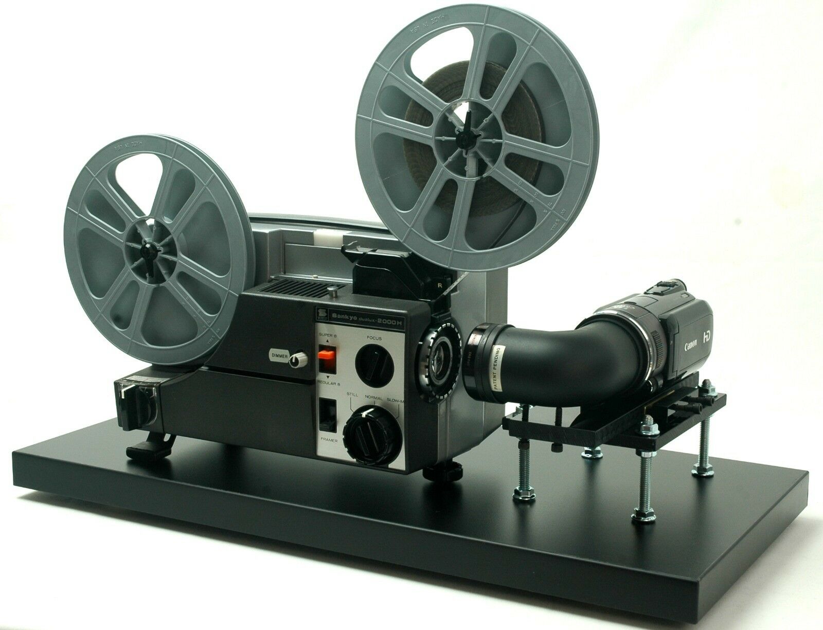 Video Transfer Movie Film Projector, Telecine , Dual 8, Reg.8 And Super 8 Silent