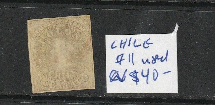 Chile #11 Used  Cv $40