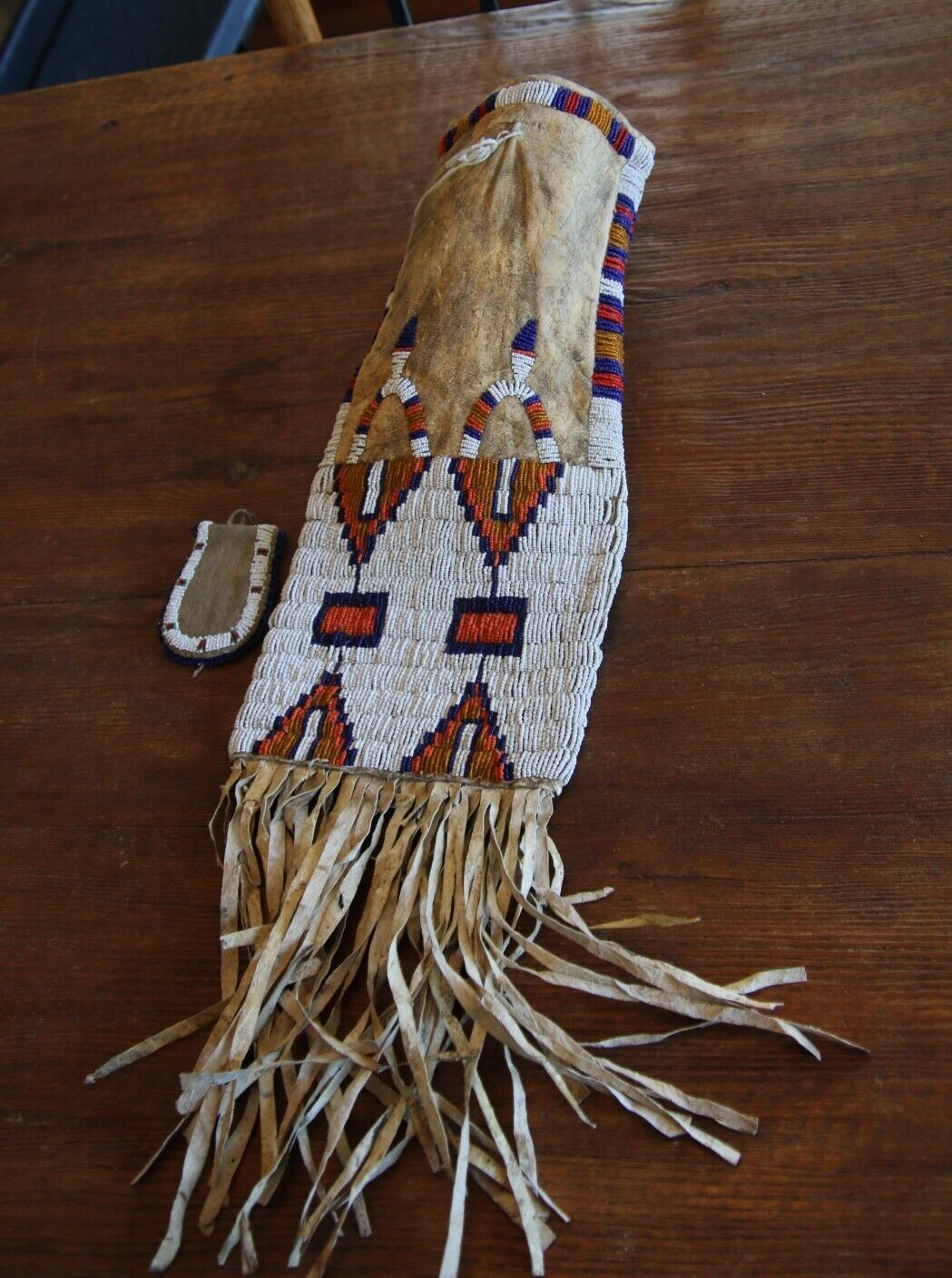 Antique Native American Beaded Bag