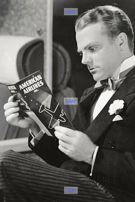 Postcard Print / James Cagney / American Air Lines, 1935
