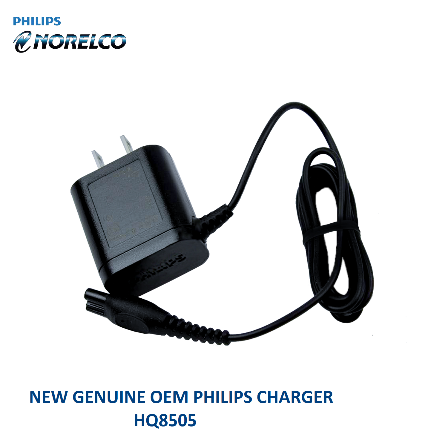 New Genuine Philips Hq8505 15v Power Charger Cord For Norelco Shavers