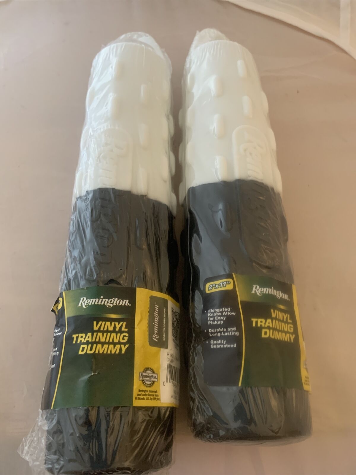 Lot Of (2) Remington Vinyl Training Dummy #1820: 2" X 11" New In Package