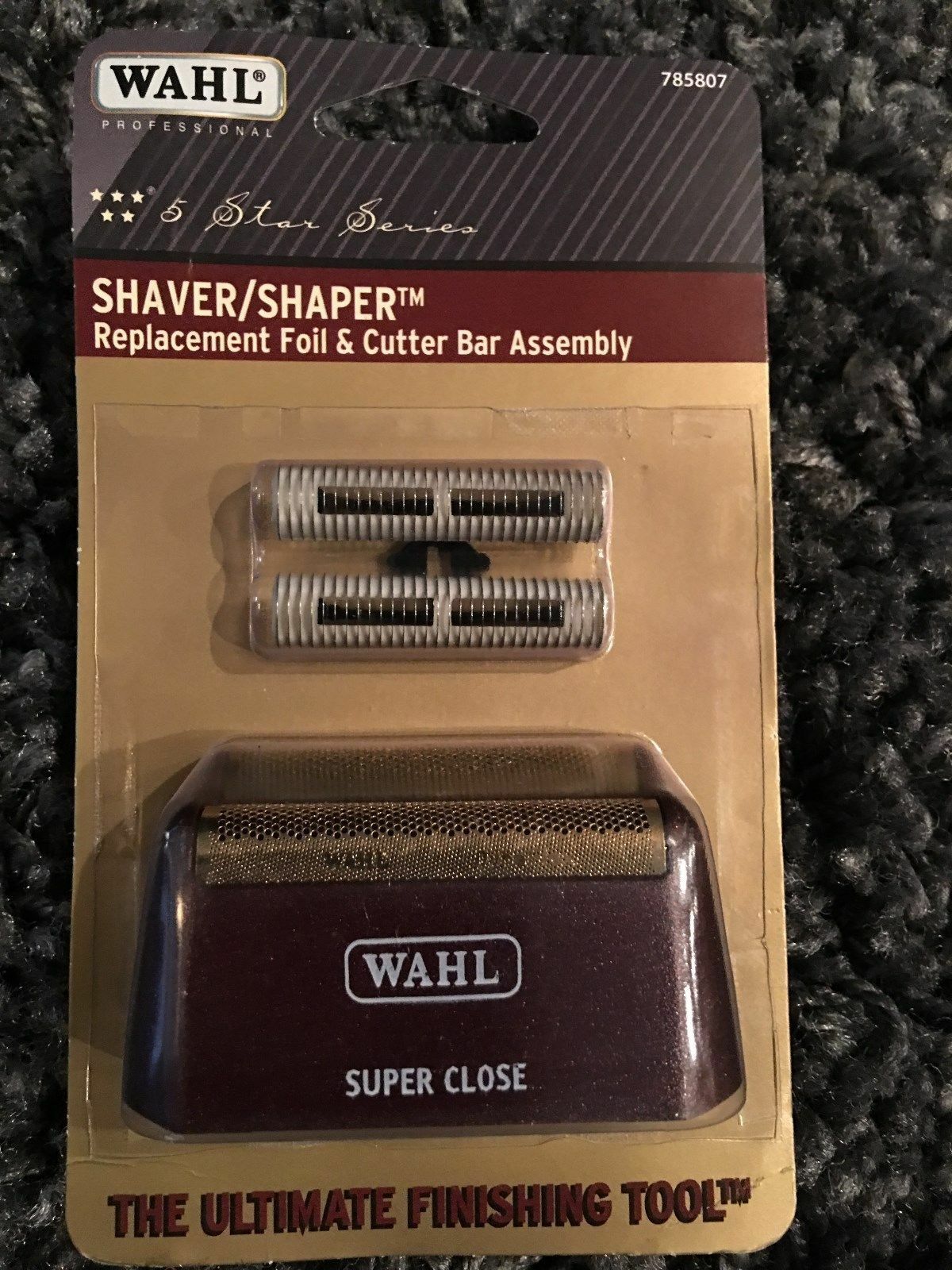 Wahl Shaver/shaper Super Close Gold Foil And Cutters 7031-100